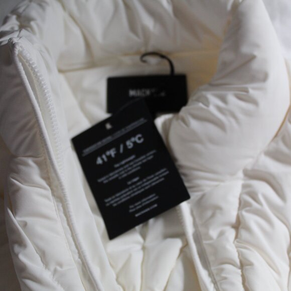 NWT Mackage Aurelia Vest White Down Vest - Picture 6 of 12